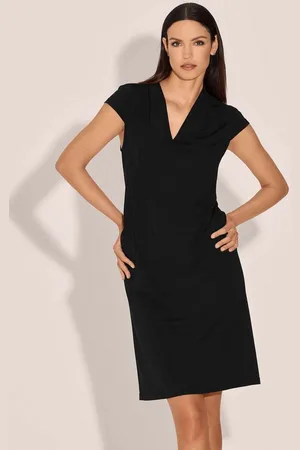 Madeleine Midikleid Etui-Kleid mit V-Ausschnitt und kurzen Ärmeln - Verkäufer: Premio Fashion GmbH