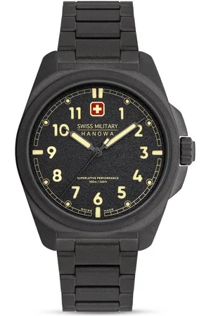 Swiss Military Hanowa Quarzuhr Quarzuhr Fieldmaster Herrenuhr 42 Quarz Herren - Verkäufer: ELYSEE Group