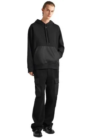 Prada Rundhalspullover Kapuzenpullover aus Baumwollfleece Herren - Verkäufer: wellStyled