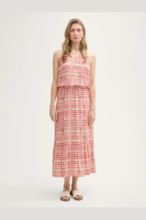 TOM TAILOR Sommerkleid Maxi-Kleid mit Muster - Verkäufer: