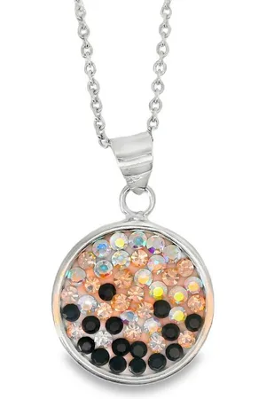 Impala Kette mit Anhänger Halskette Celina, 925 Sterling silber, Schmuck für Damen, mit Kristallsteinen - Verkäufer: Silberschmuck