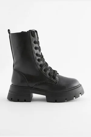 Next Markanter Stiefel mit Schnürung Schnürstiefelette (1-tlg) - Verkäufer: Germany GmbH