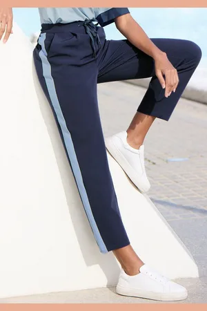vivance collection Schlupfhose mit sportlichen Kontraststreifen