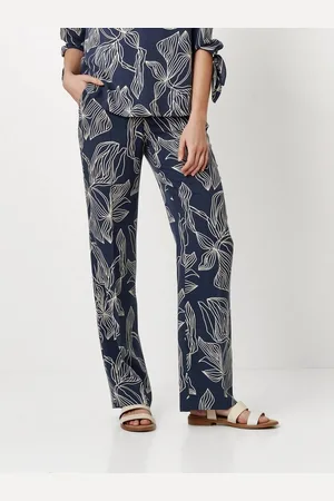 Toni Bügelfaltenhose Luisa mit Flowerprint - Verkäufer: Fashion