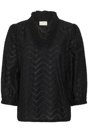 Kaffe Langarmbluse Langarm-Bluse KAvictoria - Verkäufer: DK Company