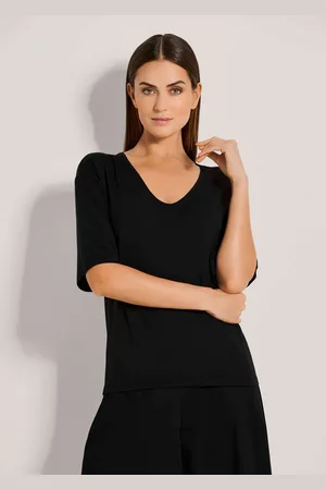 Madeleine Kurzarmshirt Kurzarm-Shirt mit V-Ausschnitt - Verkäufer: Premio Fashion GmbH