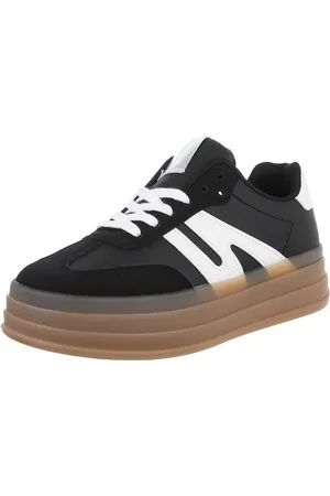Ital-Design Damen Low-Top Freizeit Sneaker (88843382) Keilabsatz/Wedge Sneakers Low in - Verkäufer: