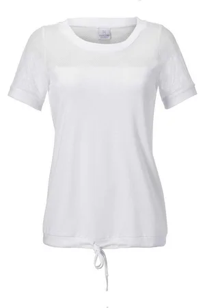 Madeleine Kurzarmshirt Shirt mit Netz-Details - Verkäufer: Premio Fashion GmbH