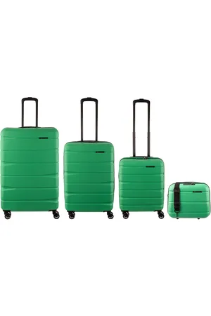 Franky Kofferset A-B-S13 4er Kofferset 55/66/76 mit Beautycase Hartschalenkoffer, 4 Rollen, (4 tlg) - Verkäufer: TOP TWO online