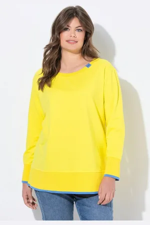 Laurasøn Sweatshirt Sweatshirt Langarm Rundhalsausschnitt OEKO-TEX - Verkäufer: Popken Fashion Group