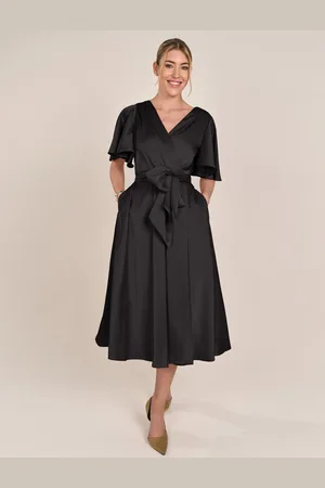 Apart Midikleid us mattschimmerndem Satin - Verkäufer: