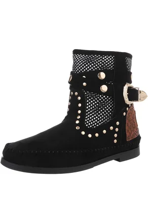 Ital-Design Damen Cowboyboots Boho/Hippie Stiefelette (88843873) Blockabsatz Western- & Bikerboots in - Verkäufer: