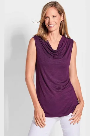 GOLDNER Shirttop Wasserfalltop - Verkäufer: