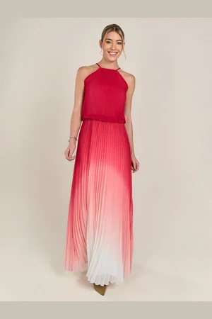 Apart Abendkleid im Neckholder Stil mit Batik- Effekt - Verkäufer: