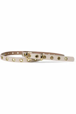 Fronhofer Taillengürtel 19328 (1-St) trendiger, schmaler Ösengürtel 2 cm, goldene Gürtelschnalle - Verkäufer: Gürtel