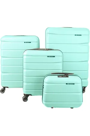 Franky Koffer A-B-S13 4er Kofferset 55/66/76 mit Beautycase Hartschalenkoffer Spinne, vier 360° Doppelrollen Rollen, TSA-Schloss - Verkäufer: TOP TWO online