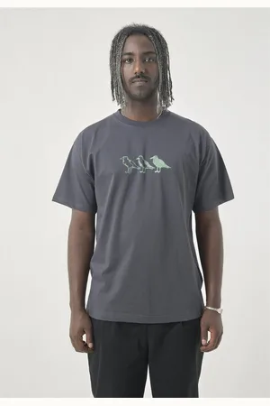 Cleptomanicx T-Shirt Classic Tee Scribble Gull in locker geschnittener Form