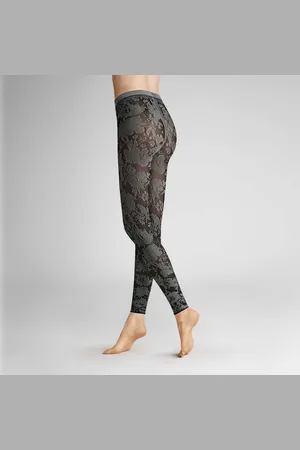 Hudson Strickstrumpfleggings Floral 40 DEN (1 St) Leggings mit floralem Muster - Verkäufer: Kunert Fashion GmbH