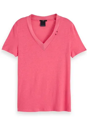Scotch&Soda T-Shirt Damen T-Shirt V-Neck Tee 153815 - Verkäufer: CORTEXPOWER