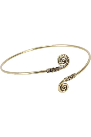 GURU-SHOP Armreif Indischer Oberarm Armreifen Messing, Boho.. - Verkäufer: