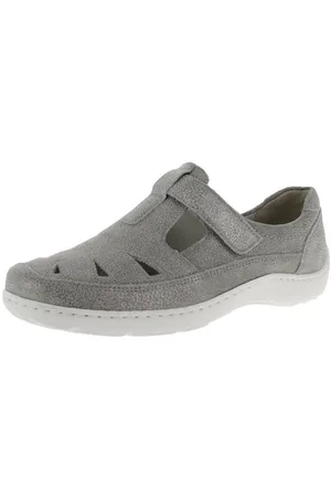 Waldläufer Damen Slipper mit Klettv. Schnürschuh - Verkäufer: Trendschuh