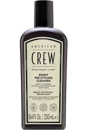 American Crew Haarshampoo Boost Pre-Styling Cleanser Shampoo 250ml, 1-tlg., Vegan, ohne Silikone & Sulfate.