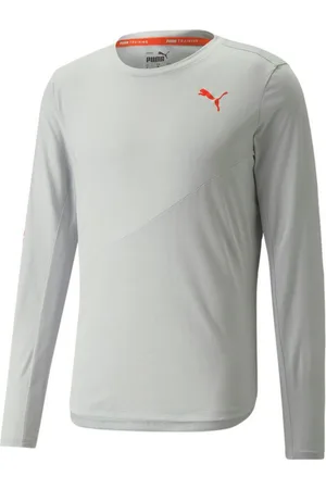 PUMA Langarmshirt Herren Langarmshirt Train Logo Longsleeve Tee 521538 - Verkäufer: CORTEXPOWER