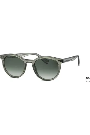 Marc O’ Polo Sonnenbrille 506220 Form Panto, Logoschriftzug auf Bügel und Glas, CR 39