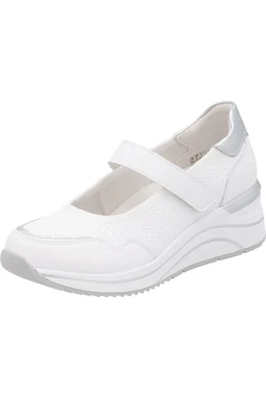 Remonte Riemchenballerina, Keilabsatz, Halbschuh, Freizeitschuh mit Soft-Einlage