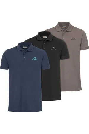 Kappa Poloshirt Herren Polo VELEOT 3 Polo Shirt 3er-Pack s/s 707408 - Verkäufer: CORTEXPOWER