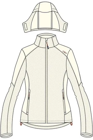 CMP Outdoorjacke Damen Jacke Woman Jacket Zip Hood 34A5246 - Verkäufer: CORTEXPOWER