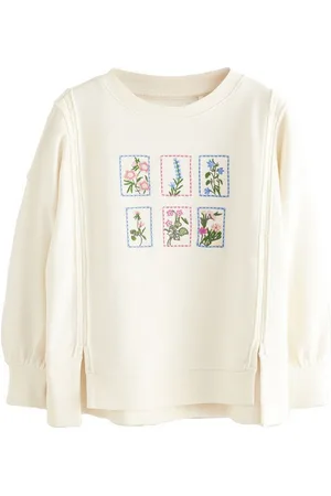 Next Sweater Übergroßes, ausgefranstes Sweatshirt Baumwolle (1-tlg) - Verkäufer: Germany GmbH