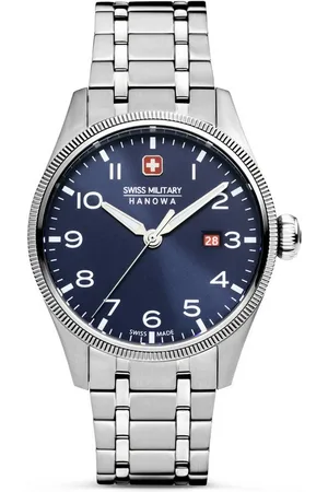 Swiss Military Hanowa Quarzuhr Quarzuhr Herrenuhr 43 Quarz Herren - Verkäufer: ELYSEE Group