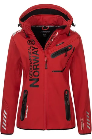 Geographical Norway Softshelljacke Damen Softshelljacke Übergangsjacke Frühlings Regen Jacke Outdoor - Verkäufer: fashion-victim-style
