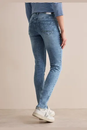 CECIL Slim-fit-Jeans aus Baumwolle mit Stretchanteil