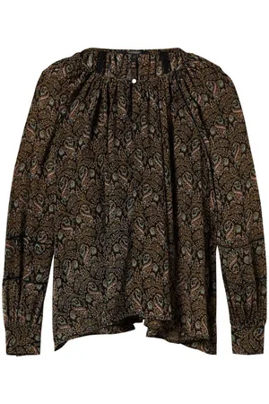 Scotch&Soda Langarmshirt Damen Top Voluminous Sheer Top 146525 - Verkäufer: CORTEXPOWER
