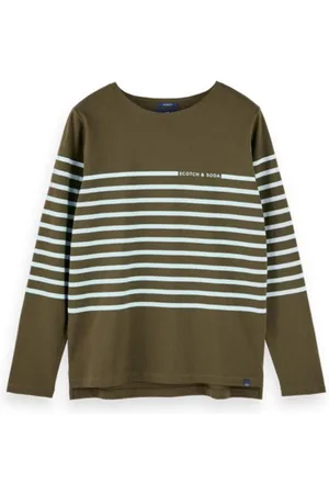 Scotch&Soda Langarmshirt Herren Langarmshirt Breton Stripes Shirt 156799 - Verkäufer: CORTEXPOWER