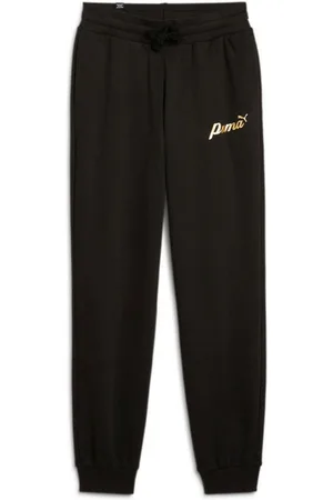 PUMA Trainingshose Mädchen Jogginghose ESS SCRIPT Metallic Pant 682799 - Verkäufer: CORTEXPOWER