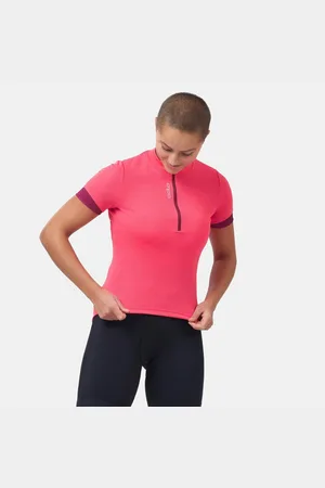 Odlo Fußballtrikot Damen Radtrikot Stand-up collar s/s 1/2 zip ES 411971 - Verkäufer: CORTEXPOWER