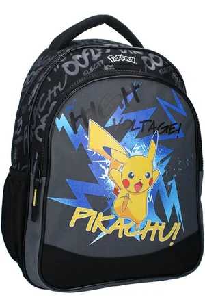 Pokemon Kinderrucksack Rucksack – Mit Pikachu Design und verstellbaren Schultergurten - Verkäufer: IM-Trading