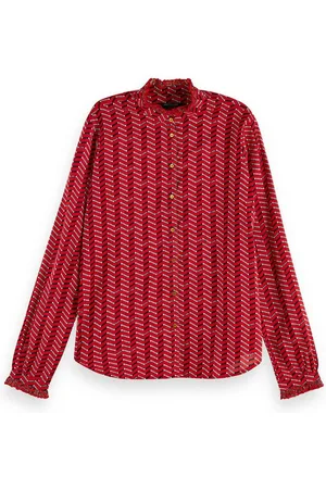 Scotch&Soda Blusenshirt Damen Bluse Cotton Allover Printed Shirt 157018 - Verkäufer: CORTEXPOWER