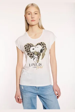 Hailys T-Shirt SS P TP Ho44ney