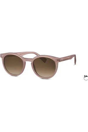 Marc O’ Polo Sonnenbrille 506220 Form Panto, Logoschriftzug auf Bügel und Glas, CR 39
