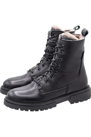 Dianetti Stiefel Boots Mädchen Teens 1541 Schnürboots Lammfell Schnürstiefelette - Verkäufer: Alex und Elis Kinderschuhe