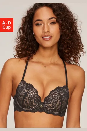Jette Joop Push-up-BH mit raffinierten Trägern in Bänder-Optik, sexy Dessous