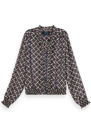 Scotch&Soda Blusenshirt Damen Bluse Ruffled Feminine Top 157016 - Verkäufer: CORTEXPOWER
