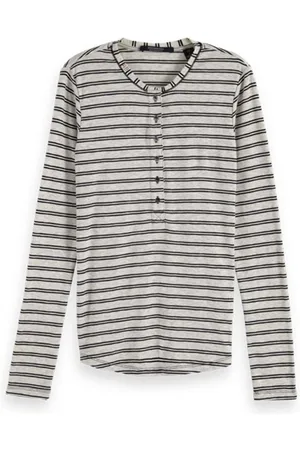 Scotch&Soda Langarmshirt Damen Langarmshirt Grandad 153395 - Verkäufer: CORTEXPOWER