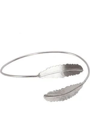 GURU-SHOP Armreif Silber Swirl, Arm Manschette, Oberarmband.. - Verkäufer: