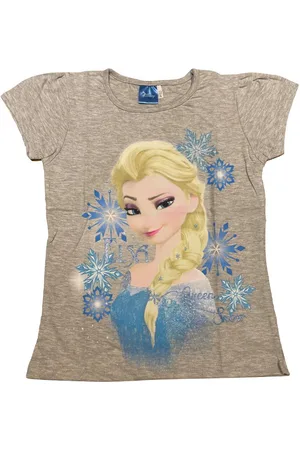 Disney T-Shirt Die Eiskönigin Kurzarm Shirt mit Glitzer - Verkäufer: Bienes Shop