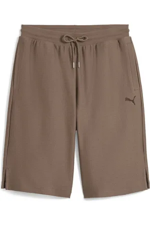 PUMA Sporthose PREMIUM ESS Jacquard 11" Relaxed Lange Shorts Erwachsene